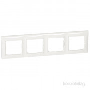 LEGRAND Valena four frame horizontal white 