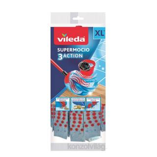 Vileda 3Action XL blue mop head Home