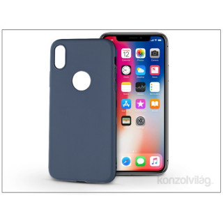 EazyCase PT-4396 Soft iPhone X/XS Blue silicone back cover Mobile