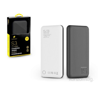 Puridea PT-5028 S3 15000mAh 2xUSB Gray powerbank Mobile