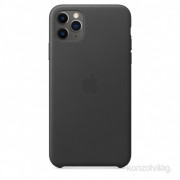 Apple iPhone 11 Pro Max Black leather case 