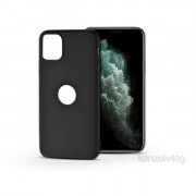 EazyCase PT-5283 Soft iPhone 11 Pro Max Logo Black silicone back cover 
