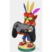 Crash Bandicoot Aku-Aku Cable Guy phone/controller holder Figure 