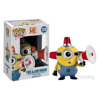 Funko POP (126) Despicable Me - Fire Alarm Minion Figure Merch