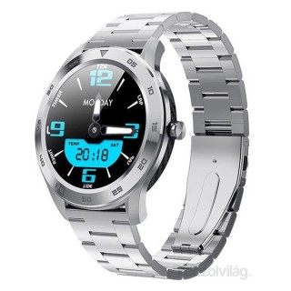 Garett GT22S silver metal strap smart watch Mobile