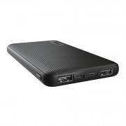 Trust PowerBank Primo Ultra-thin Powerbank (10000mAh; 15W USB-C 12W 2xUSB; Black) 