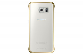 Samsung EF-QG925BFE Clear Gold case S6 Edge Mobile