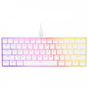 Corsair K65 RGB MINI klávesnica USB QWERTY Anglický Biela 