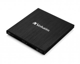 Verbatim External Slimline optická mechanika Blu-Ray RW Čierna PC