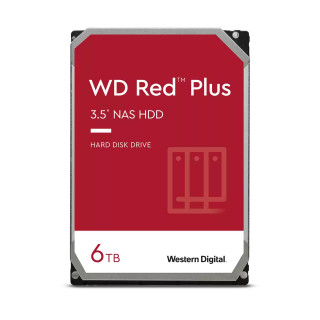 Western Digital Red Plus WD60EFPX pevný disk 3.5" 6 TB Serial ATA III PC