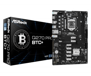 Asrock Q270 Pro BTC+ Intel® Q270 LGA 1151 (Socket H4) ATX PC