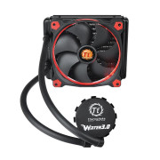 Thermaltake Water 3.0 Riing Red 140 Procesor Vodné chladenie - Čierna, Červená  