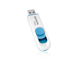 ADATA C008 USB kľúč 16 GB USB Typ-A 2.0 Modrá, Biela PC