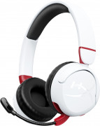 HyperX Cloud Mini - Wireless Gaming Headset (White) Slúchadlá s mikrofónom Bezdrôtový Pres hlavu Hranie Bluetooth Biela 