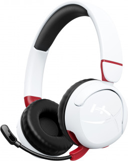 HyperX Cloud Mini - Wireless Gaming Headset (White) Slúchadlá s mikrofónom Bezdrôtový Pres hlavu Hranie Bluetooth Biela PC