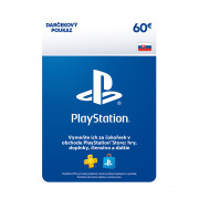 ESD SK - PS Store darčekový poukaz - 60 EUR 