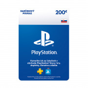 ESD SK - PS Store darčekový poukaz - 200 EUR 