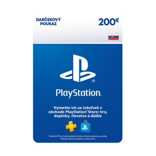 ESD SK - PS Store darčekový poukaz - 200 EUR PS4