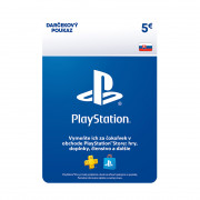 ESD SK - PS Store darčekový poukaz - 5 EUR 