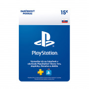 ESD SK - PS Store darčekový poukaz - 15 EUR 