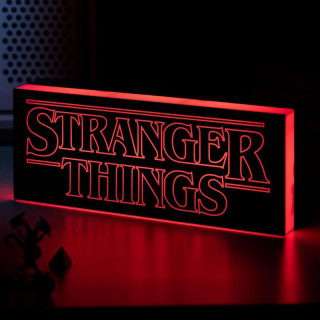 Paladone Stranger Things lampa s logom Merch