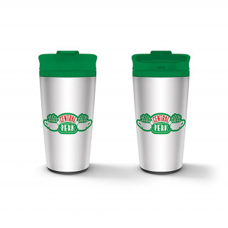 Pyramid Friends (Central Perk) Metal Travel Mug Merch