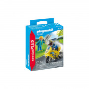 Playmobil Chlapci so závodnou motorkou (70380) 