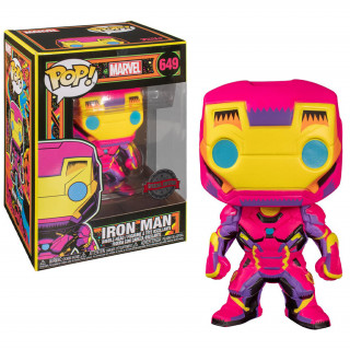 Funko Pop! Marvel: Black Light Iron Man #649 Vinyl Figúrka Merch