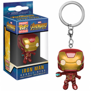 Funko Pop! Marvel: Avengers Infinity War: Iron Man Keychain Merch