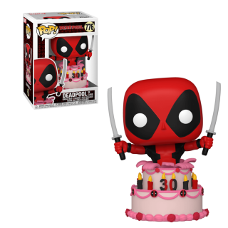 Funko Pop! #776 Marvel: Deadpool 30th- Deadpool in Cake Merch