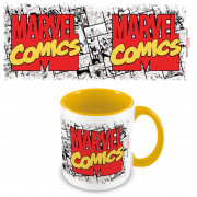 Marvel Comics (Logo) Yellow Mug, 315 ml 