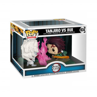 Funko Pop! Moment: Demon Slayer- Tanjiro vs. Rui #1034 Vinyl Figura Merch