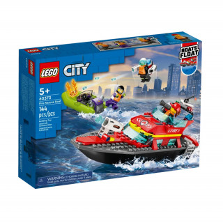 LEGO City Hasičská záchranná loď a čln (60373) Hračka