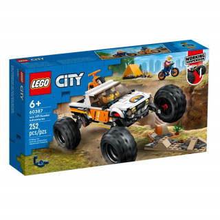 LEGO City Dobrodružstvá s terénnym autom 4 x 4 (60387) Hračka