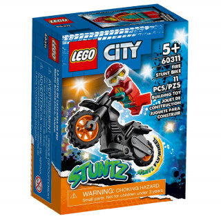 LEGO City Ohnivá kaskadérska motorka (60311) Hračka