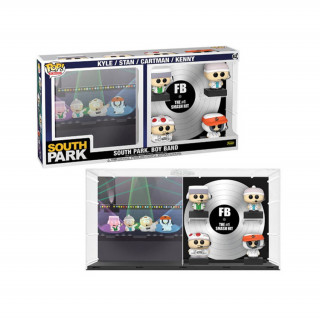 Funko Pop! Albums Deluxe: South Park Boy Band - Kyle/Stan/Cartman/Kenny Boyband (The #1 Smash Hit) #42 Vinyl Figúrky Merch