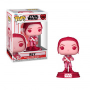 Funko Pop! Disney Star Wars: Valentines S3 - Rey #588 Bobble-Head Vinyl Figúrka 