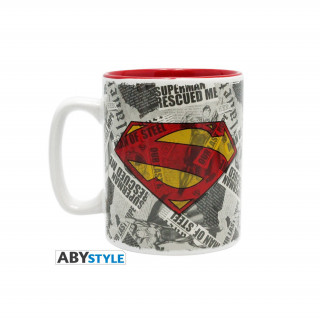 DC COMICS - Mug - 460 ml - Superman & logo Merch