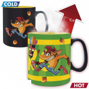 CRASH BANDICOOT - Heat changing mug - "Nitro" 