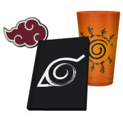 Naruto Shippuden - XXL Cup + Pin + Notebook - "Konoha" 