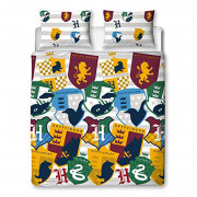 Harry Potter Stickers Rotary Duvet Set Double 