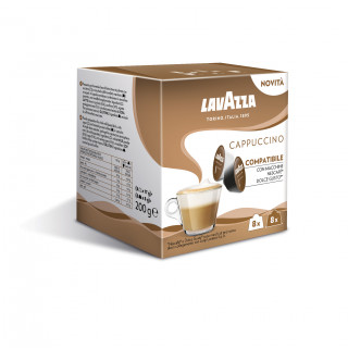 Lavazza Cappuccino Dolce Gusto Compatible Capsule 8+8 pcs 200g Home