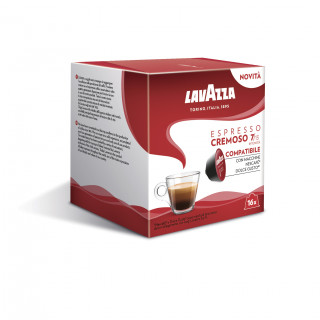 Lavazza Espresso Cremoso Dolce Gusto Compatible Capsule 16x8g Home