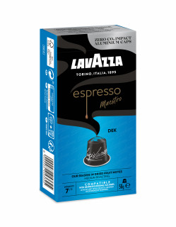 Lavazza Espresso Decaf Ground, Roasted Coffee Capsule 10x5.8g Home