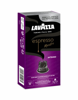 Lavazza Espresso Intenso Ground, Roasted Coffee Capsule 10x5.7g Home