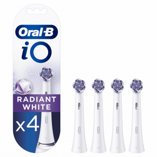 Oral-B iO Náhradná kefka Radiant White 4 ks Home