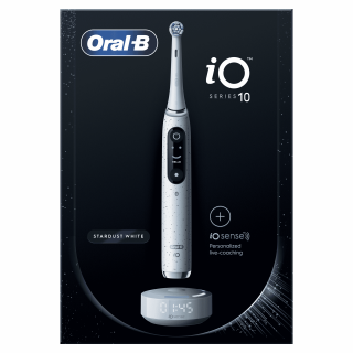 Oral-B iO10 magnetická zubná kefka Stardust White Home