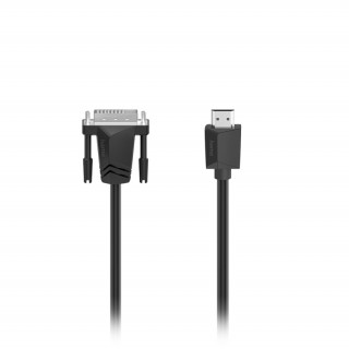 Hama FIC HDMI-DVI/D kábel 1,5M, 4K, COM PC