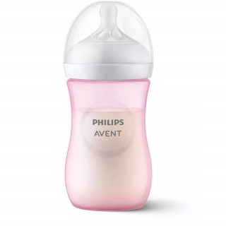 Philips Avent Natural SCY903/11 260ml Baby Bottle Pink Home