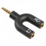 Sencor SAV 188-000 3,5 jack 4P M-2x F P Audio Splitter thumbnail